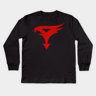 Gatchaman Vintage Logo Kids Long Sleeve T-Shirt